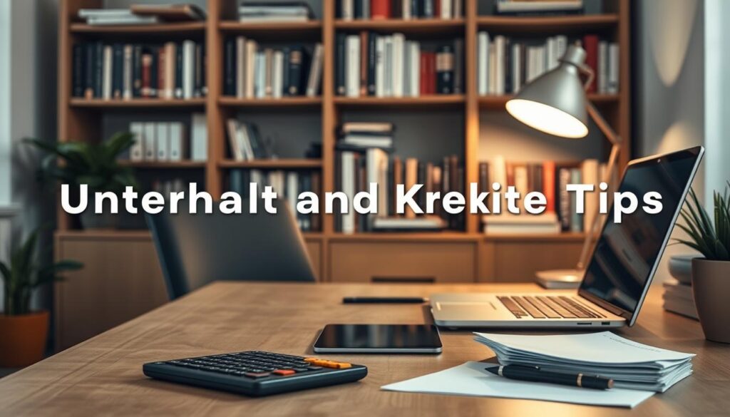 Unterhalt und Kredite Tipps