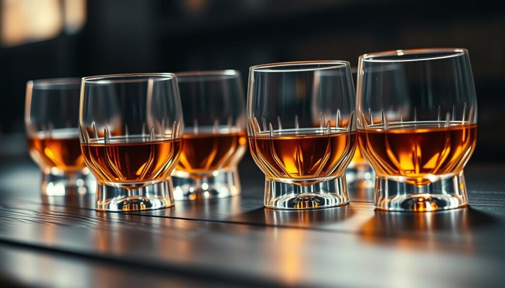 Whiskey Glasauswahl für Rye Whiskey
