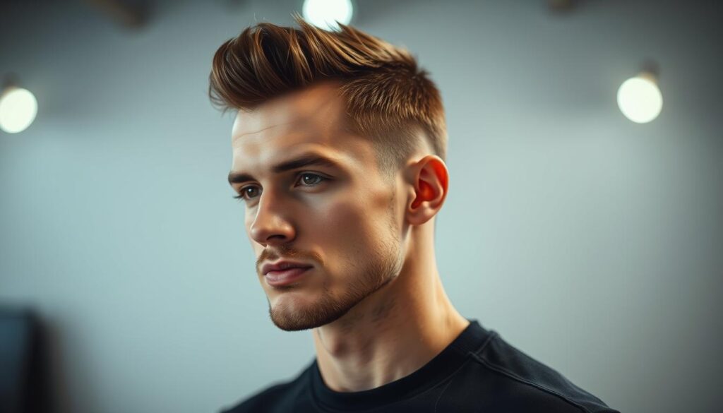 Sportliche Kurzhaarfrisuren für Männer