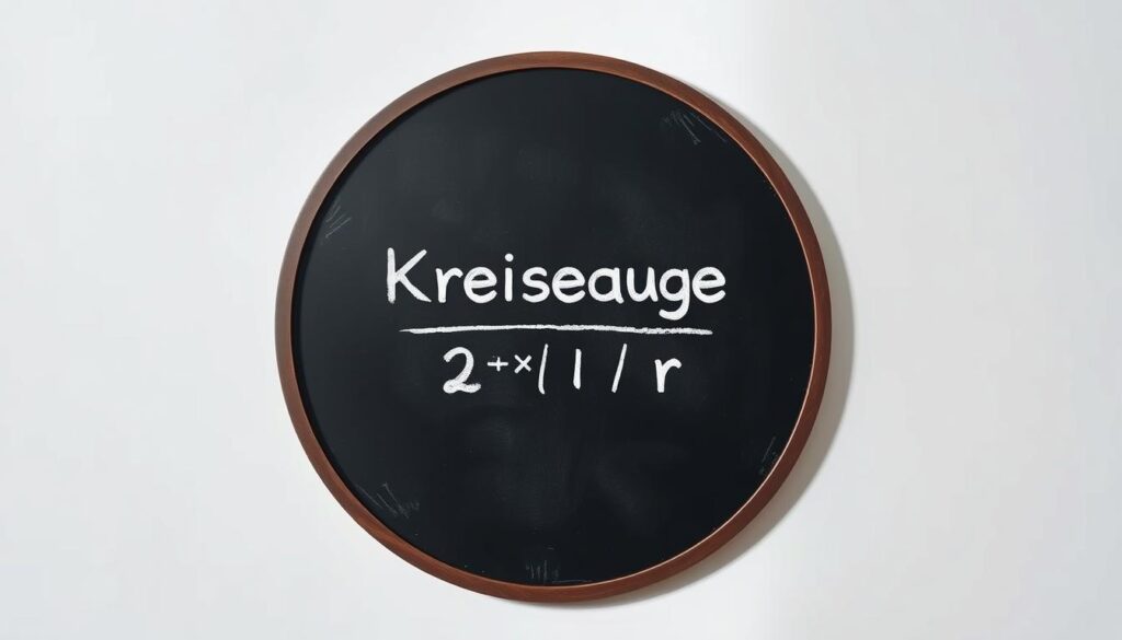 Kreisumfang Formel Visualisierung