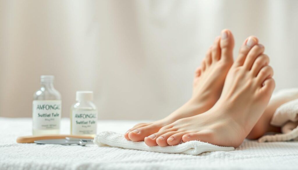 Fußhygiene gegen Nagelpilz