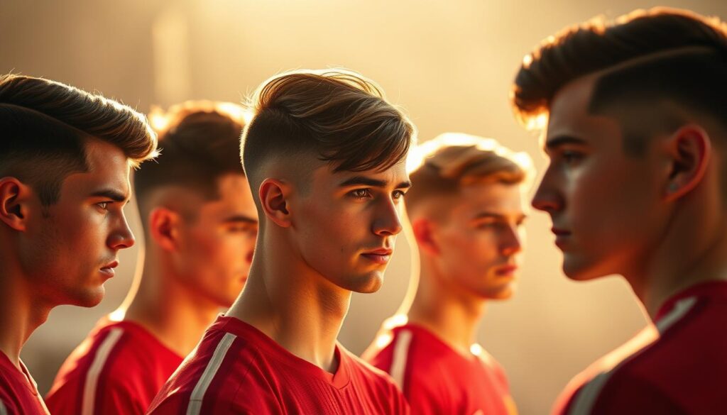 Klassische Fußballerfrisuren Klassische Fußballerfrisuren