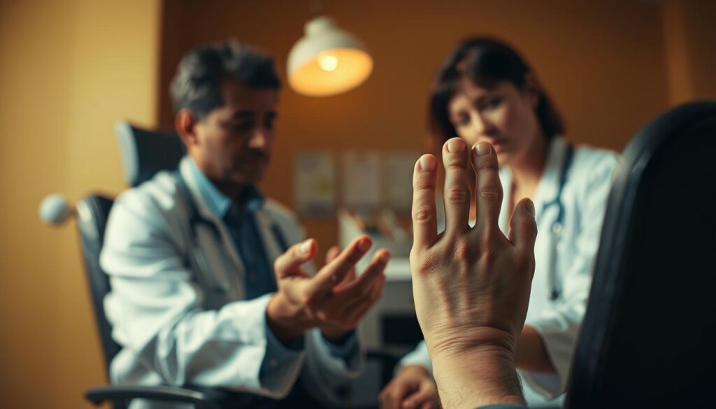 Nagelpilzbehandlung Arztbesuch