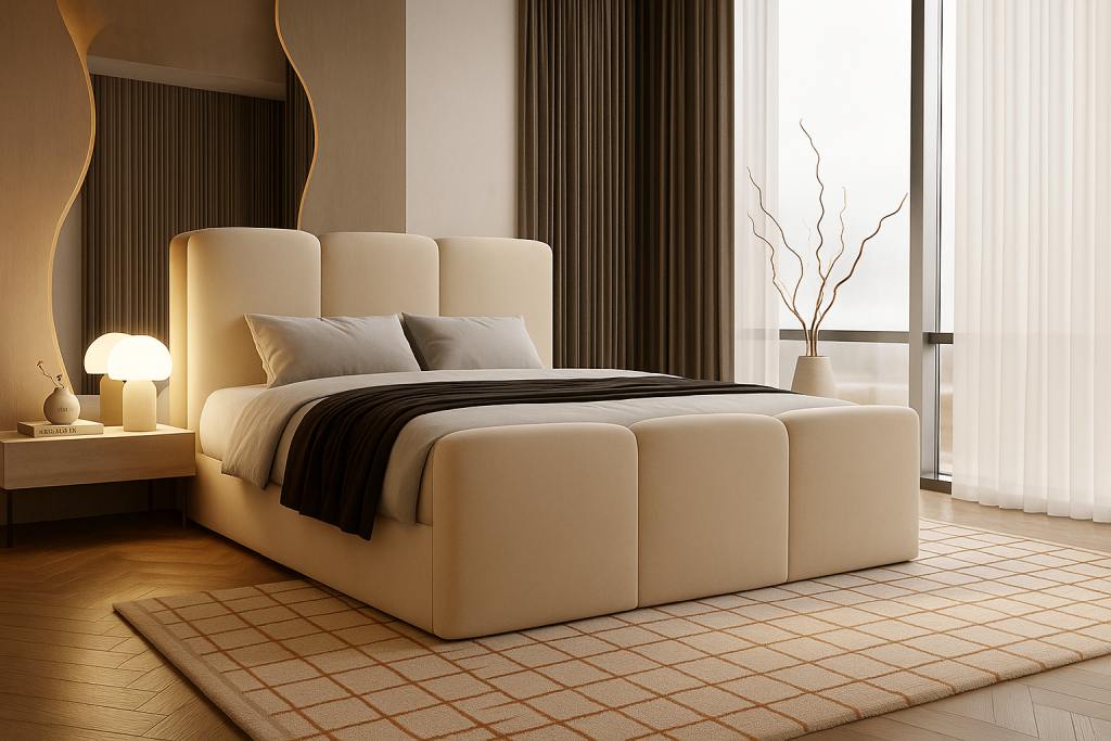 Boxspringbett mit Bettkasten