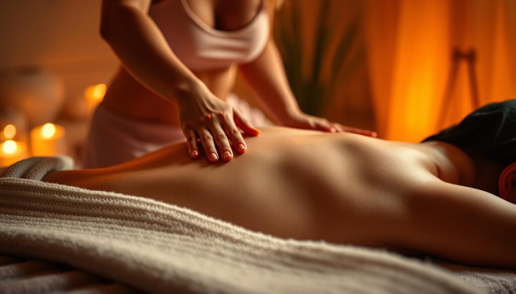 Erotische Massage