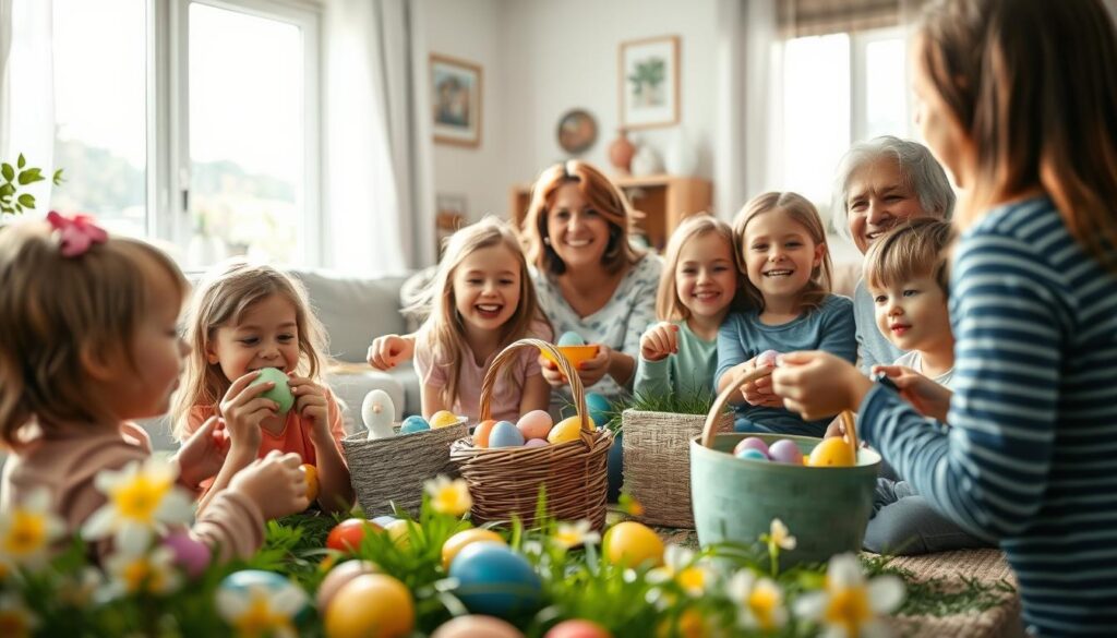 Ostergrüße Familie Kinder Ostergrüße Familie Kinder