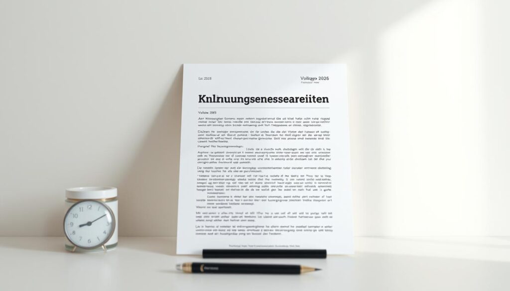 Kündigungsschreiben