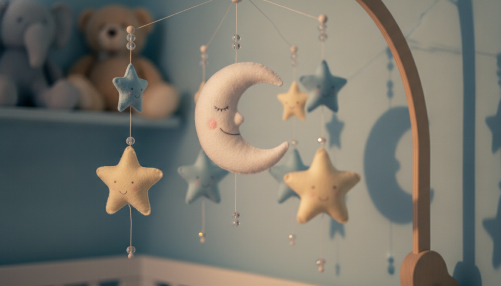 Mobile Mond Sterne Baby