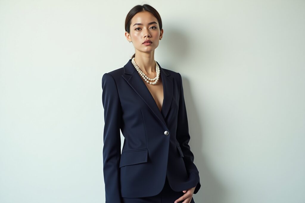 elegant gekleidet sein-Titel